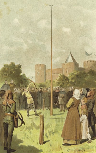 Bird Shooting, Netherlands, 14th Century by Willem II Steelink
